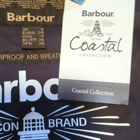 Barbour/ Orvis - Waterproof Hooded Parka | Red | NWT | 4 | Insulated - Picture 15 of 16